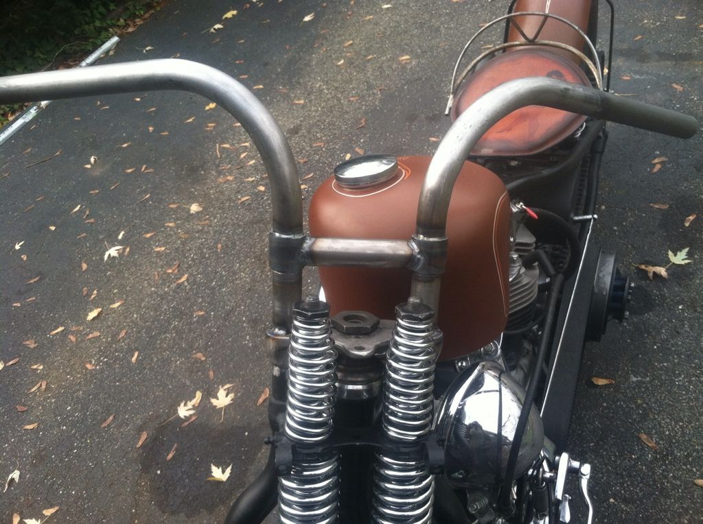 New Handlebars for Springer Front End I Made Up Today The Jockey